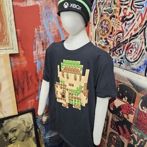 The Legend Of Zelda Video Game Tee L Black Unisex